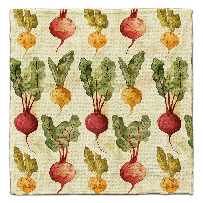 Turnips and Beets Eco-Friendly Washcloth