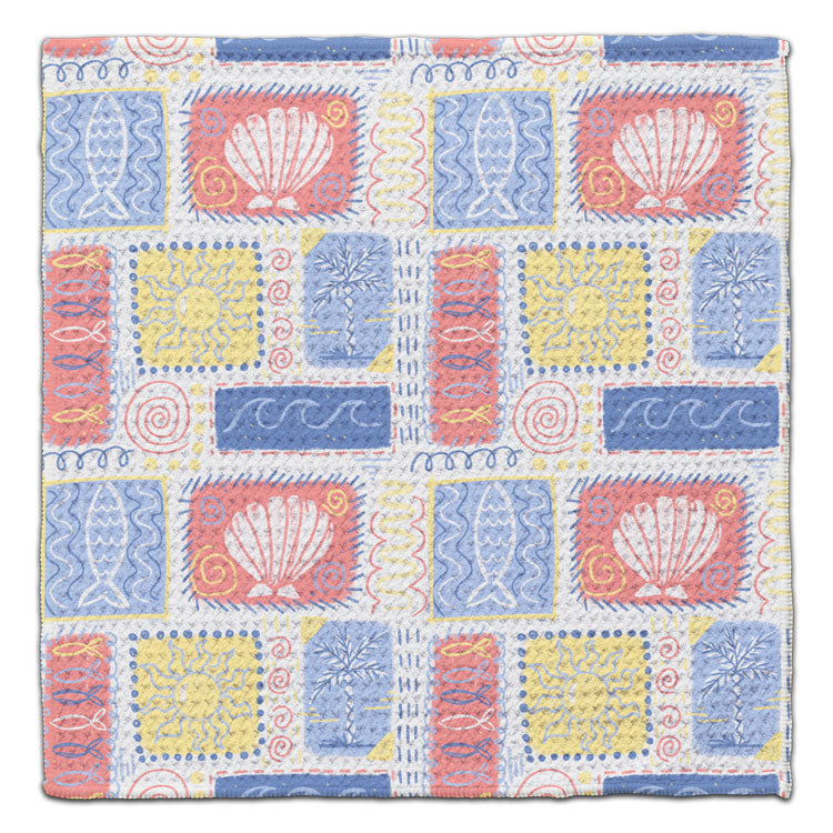 Casual Coastal Eco-Friendly Washcloth