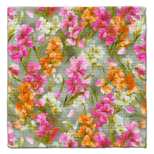 Pink & Orange Snapdragons Eco-Friendly Washcloth