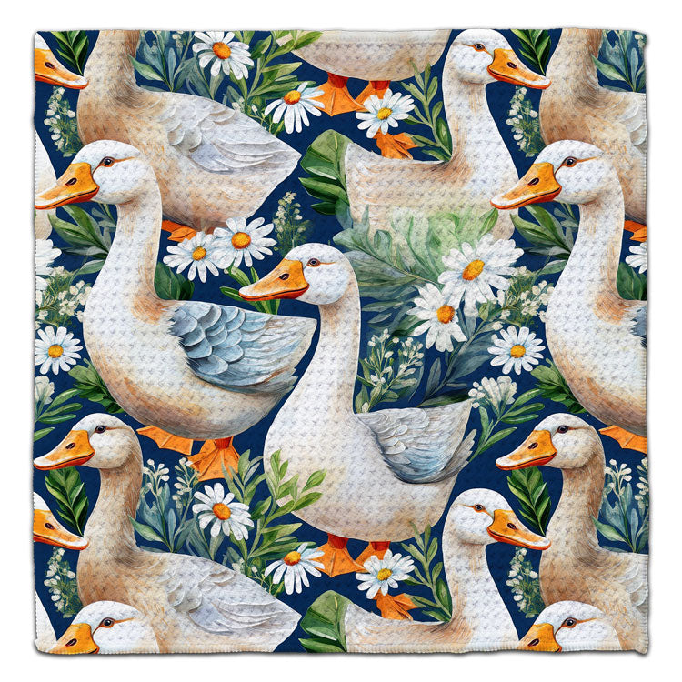 Spring Geese Eco-Friendly Washcloth