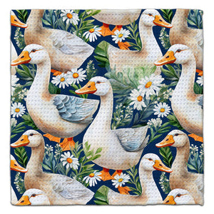 Spring Geese Eco-Friendly Washcloth