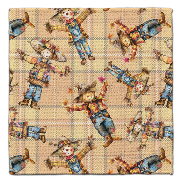 Rustic Scarecrows Eco-Friendly Washcloth