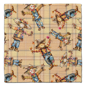 Rustic Scarecrows Eco-Friendly Washcloth