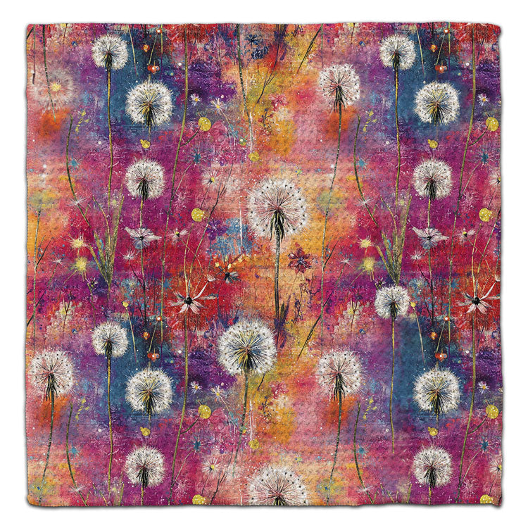 Blissful Dandelions Eco-Friendly Washcloth