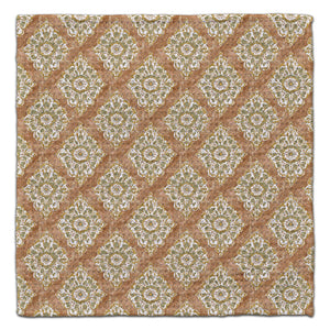Boho Diagonal Brown Eco-Friendly Washcloth