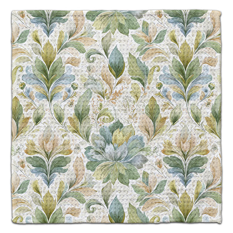 Green & Gold Succulents Eco-Friendly Washcloth