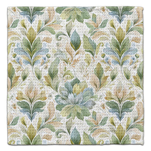 Green & Gold Succulents Eco-Friendly Washcloth