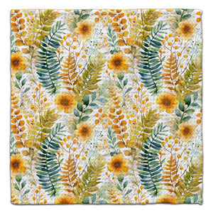 Buttercups and Ferns Eco-Friendly Washcloth
