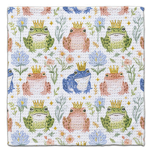 Froggy Princes Eco-Friendly Washcloth