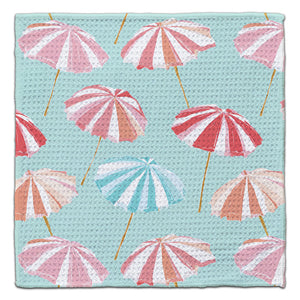 Beach Umbrellas Eco-Friendly Washcloth - CJ Bella Co.