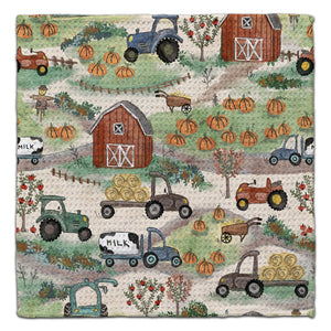 Fall Farming Eco-Friendly Washcloth