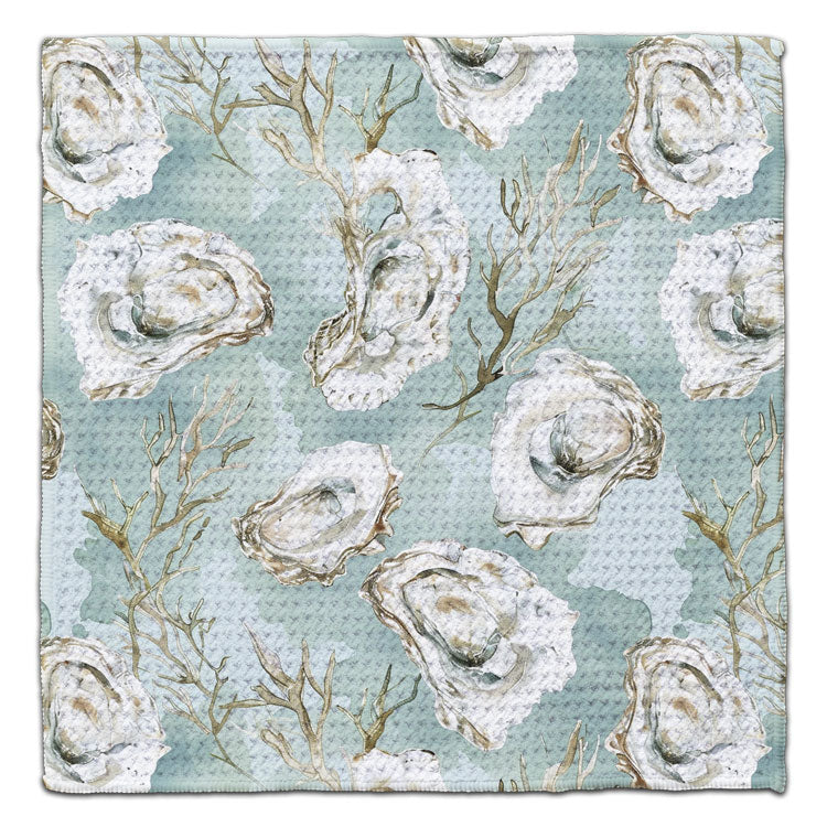 Oysters & Coral Eco-Friendly Washcloth
