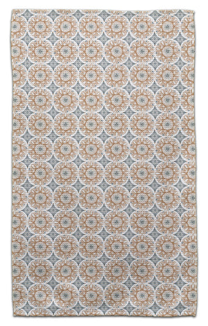 Grey Diamond Tile Eco-Friendly Towel