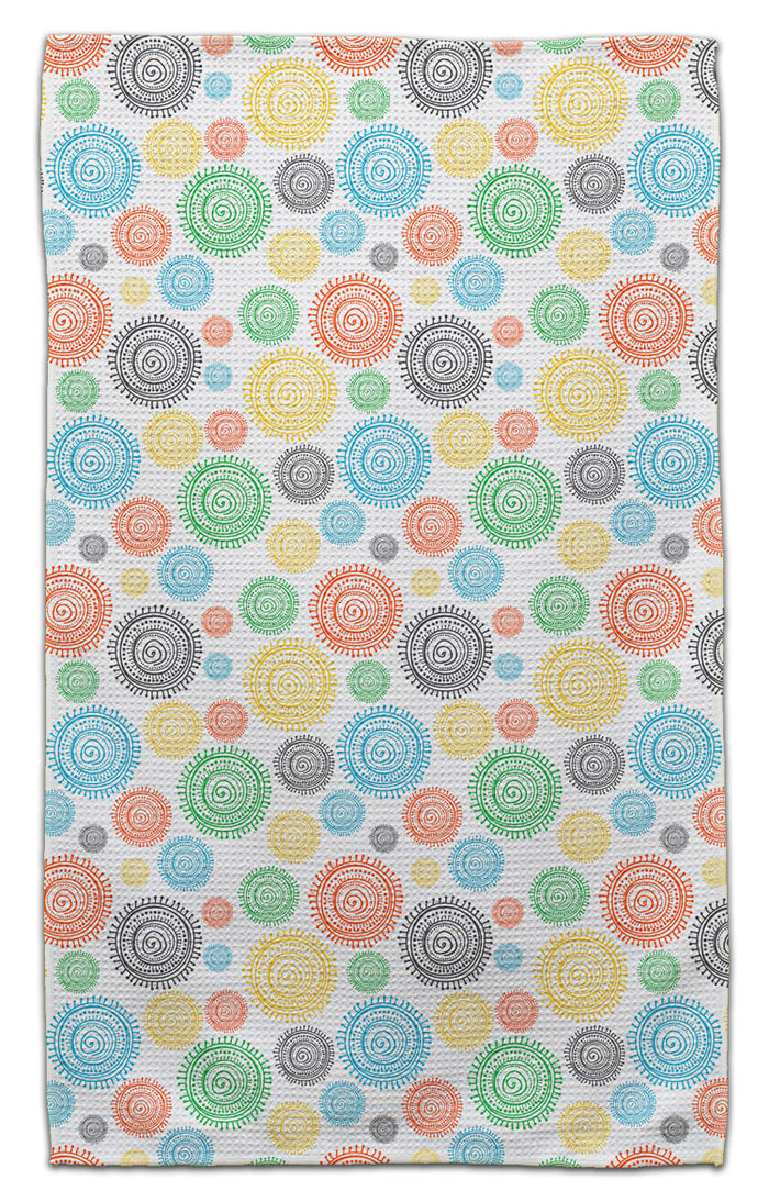 Multi Color Swirl Eco-Friendly Towel