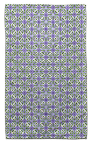 Purple Tile Eco-Friendly Towel