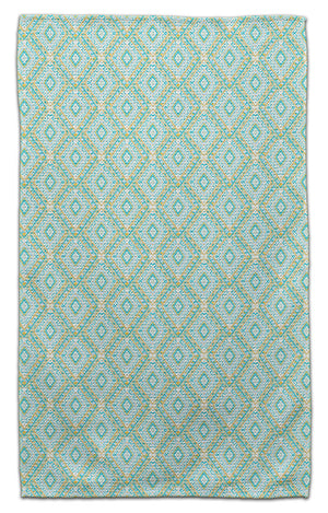 Gold/Blue Diamond Eco-Friendly Towel