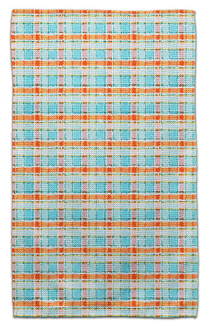 Retro Plaid Eco-Friendly Towel