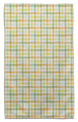 Hashtag Plaid Eco-Friendly Towel