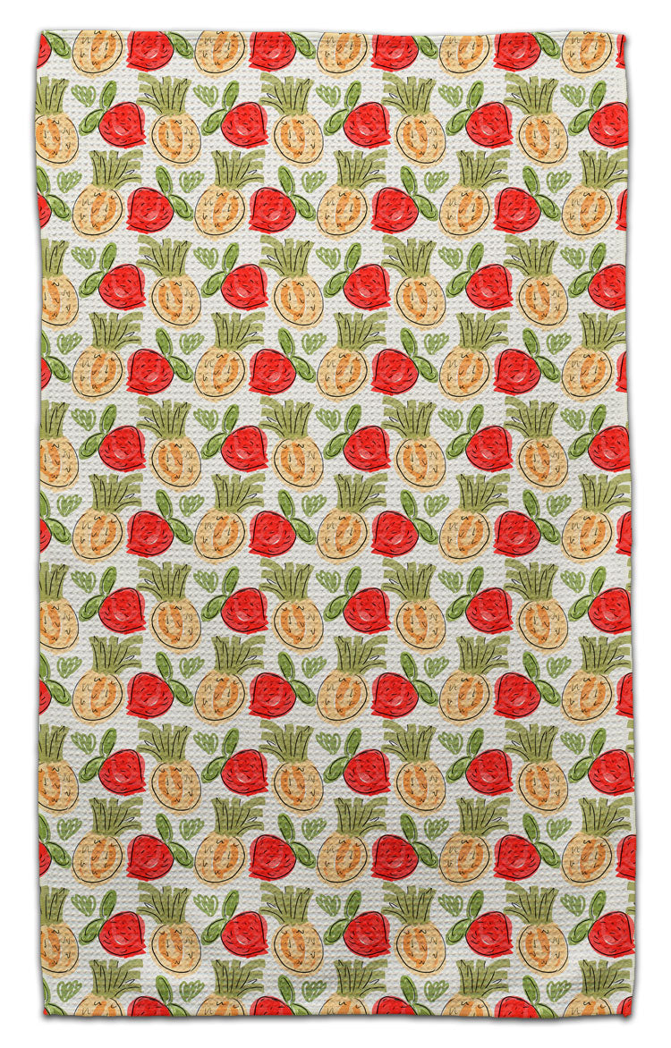 Pineapple & Strawberry Eco-Friendly Towel