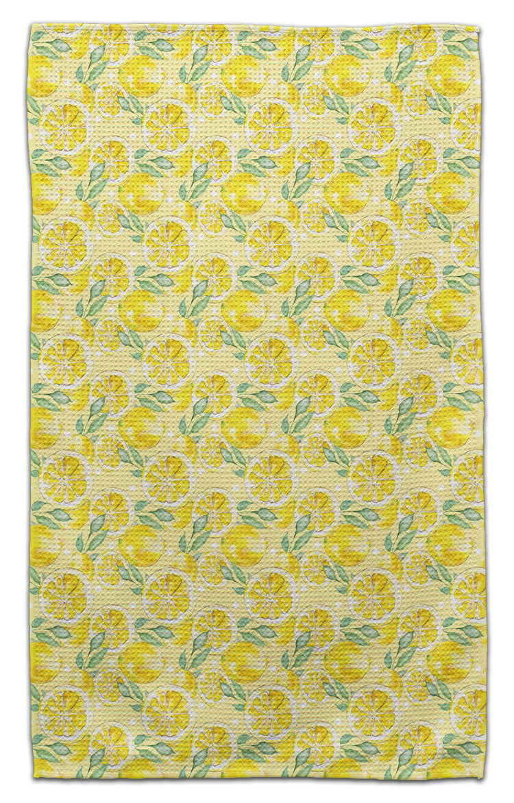 Lemons Eco-Friendly Towel - CJ Bella Co.