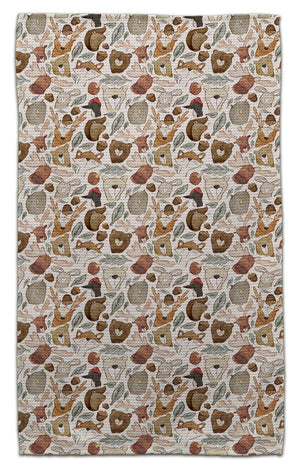 Woodland Animals Eco-Friendly Towel