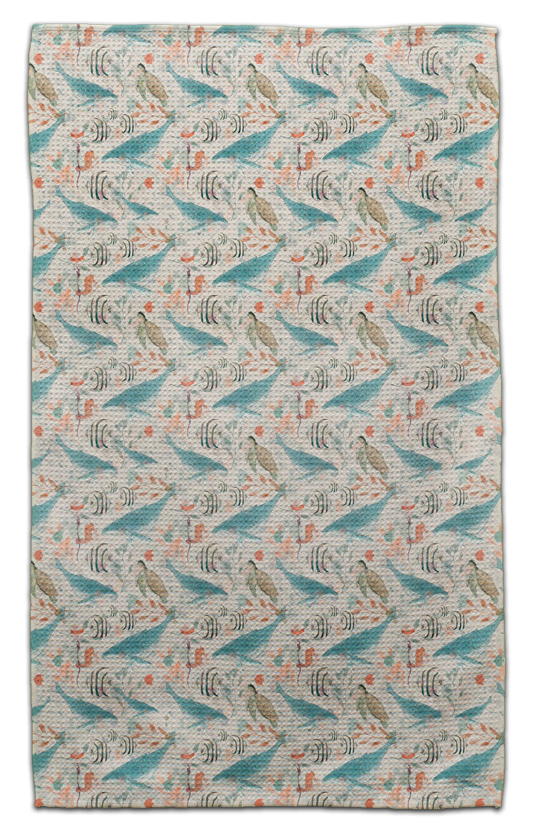 Whale & Fish Eco-Friendly Towel