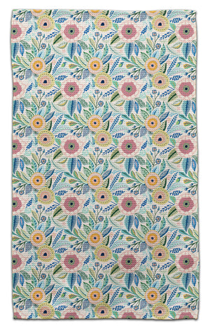 Folk Art Floral Eco-Friendly Towel