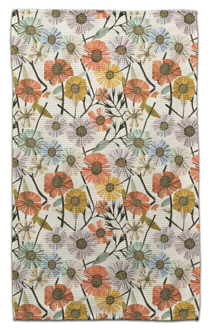 Vintage Flowers Eco-Friendly Towel