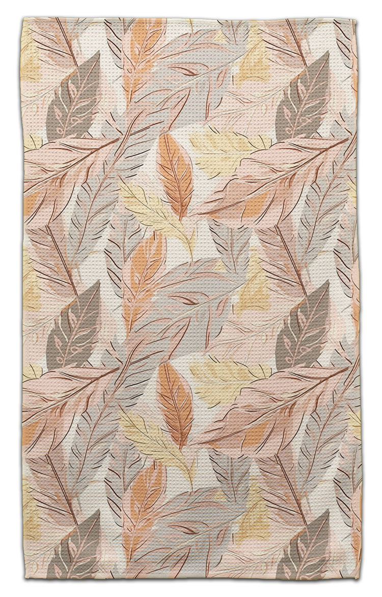 Leaves Sage Eco-Friendly Towel