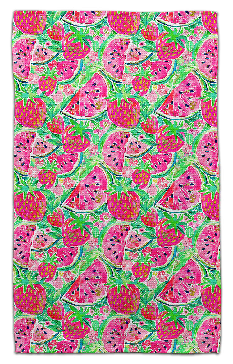 Strawberry Watermelon Eco-Friendly Towel