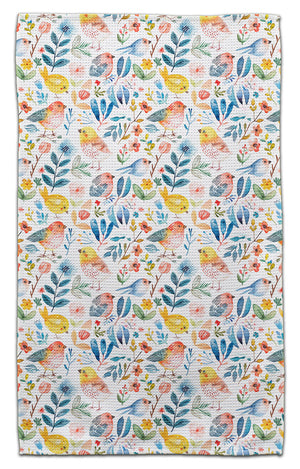 Whimsical Birds Eco-Friendly Towel