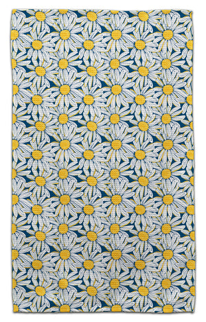 Yellow Button Daisy Eco-Friendly Towel