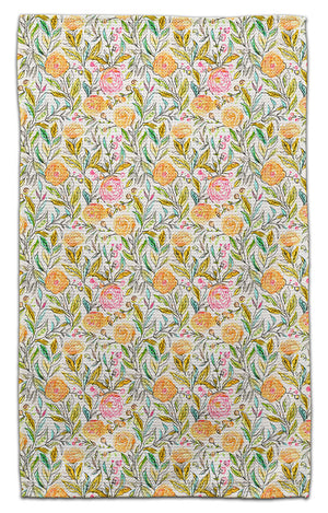 Yellow Rose Eco-Friendly Towel