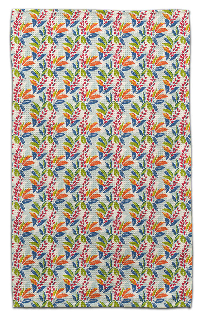 Red Salvia Eco-Friendly Towel