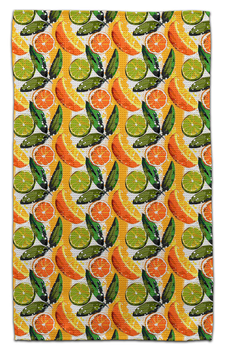 Orange Lime Eco-Friendly Towel