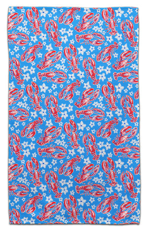 Dancin Lobster Eco-Friendly Towel