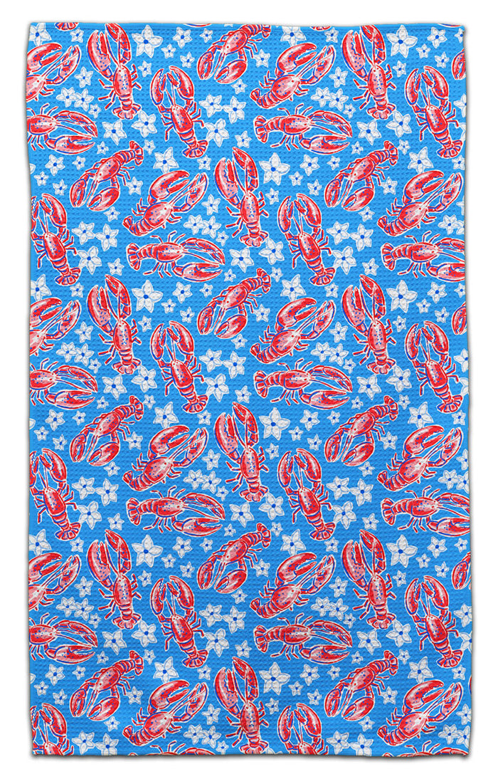 Dancin Lobster Eco-Friendly Towel