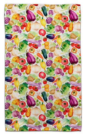 Veggie Salad Eco-Friendly Towel