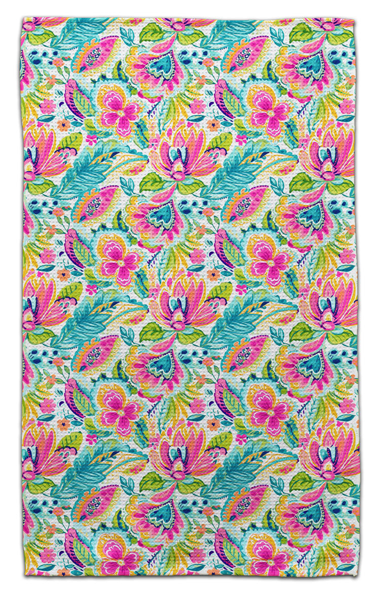 Pink Lotus Eco-Friendly Towel