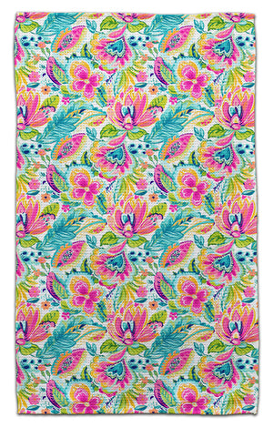 Pink Lotus Eco-Friendly Towel