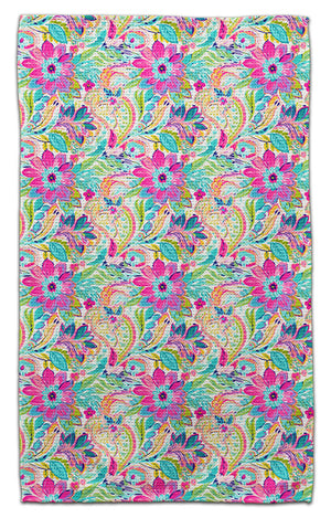 Purple Dahlia Eco-Friendly Towel