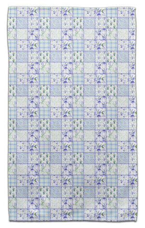 Purple Flower Quilt Eco-Friendly Towel