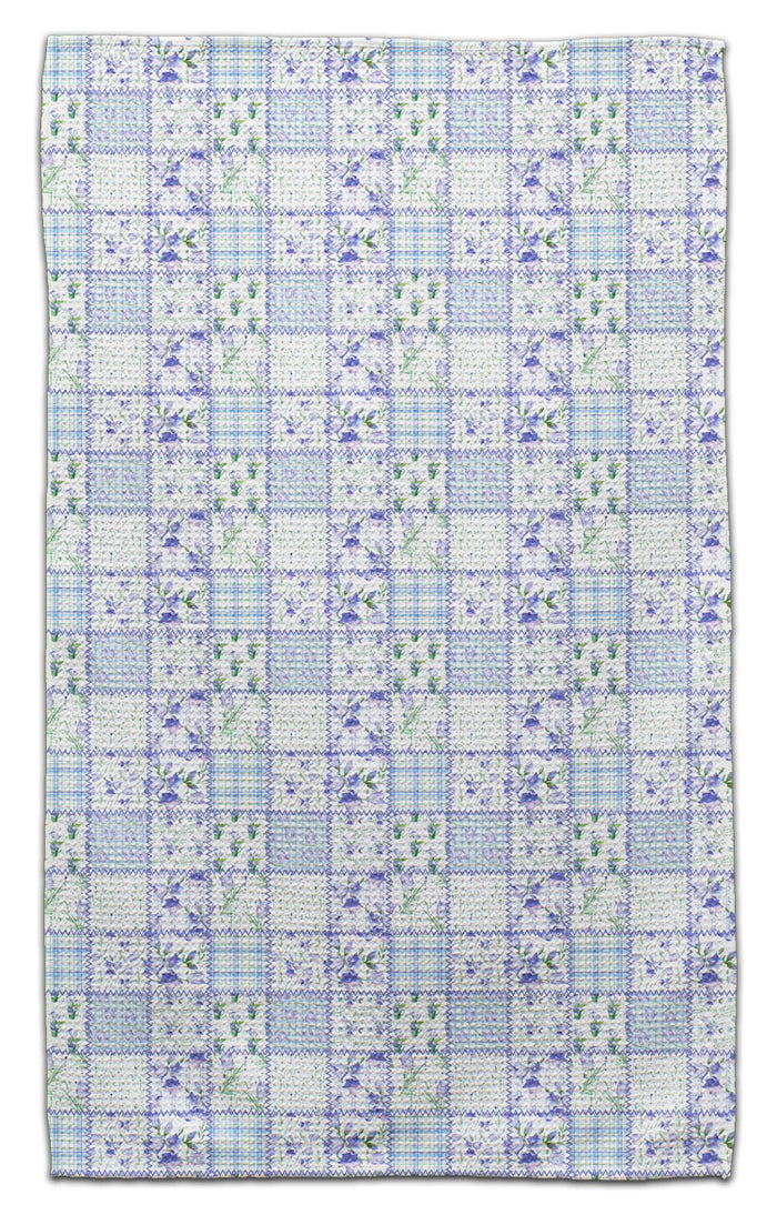 Purple Flower Quilt Eco-Friendly Towel
