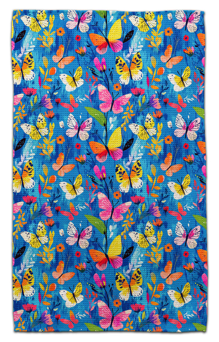 Butterfly Multi-Color Eco-Friendly Towel