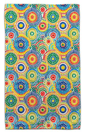 Mosaic Circles Eco-Friendly Towel