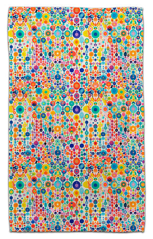 Overlap Little Circles Eco-Friendly Towel
