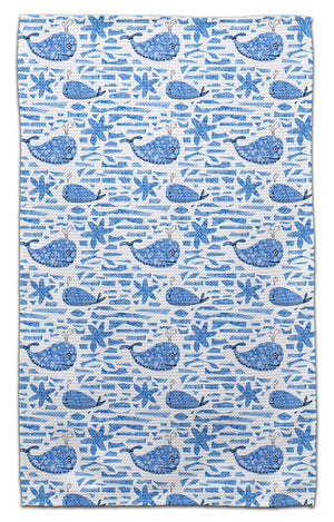 Whale & Starfish Eco-Friendly Towel