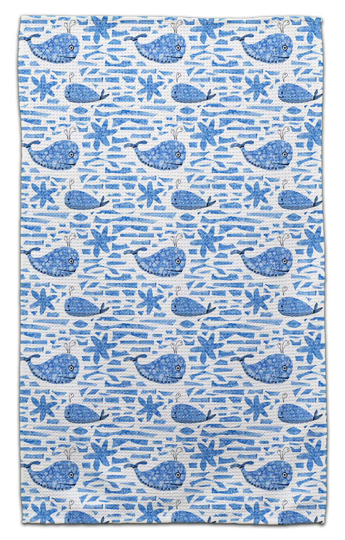 Whale & Starfish Eco-Friendly Towel