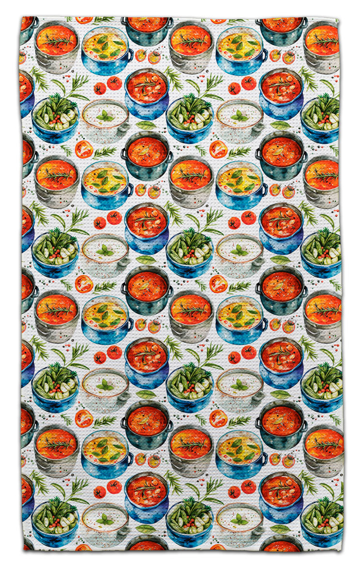 Pots of Soup Eco-Friendly Towel