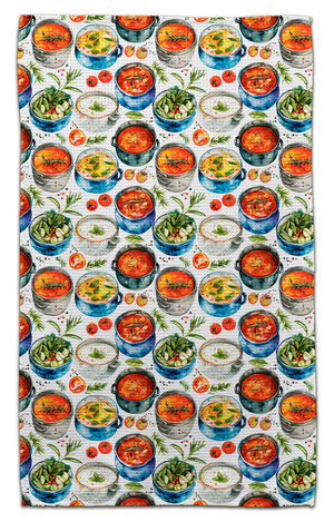 Pots of Soup Eco-Friendly Towel